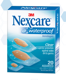 Free Sample of Nexcare Waterproof Bandages