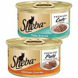 Free Sample of Sheba Premium Cat Food