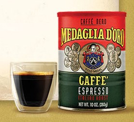 Free Sample of Medaglia d’Oro Coffee
