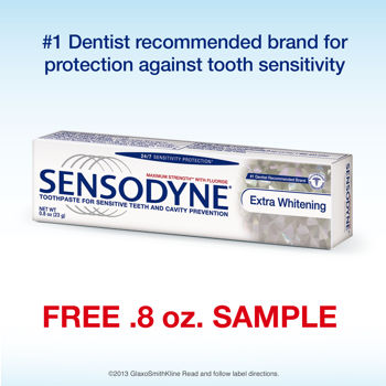 Free Sample of Sensodyne Toothpaste (Costco Members)