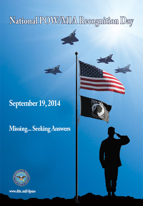 Free 2014 National POW/MIA Recognition Day Poster - SweetFreeStuff.com