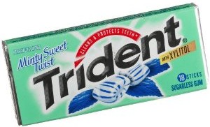 Free 18 Stick Pack of Trident Gum