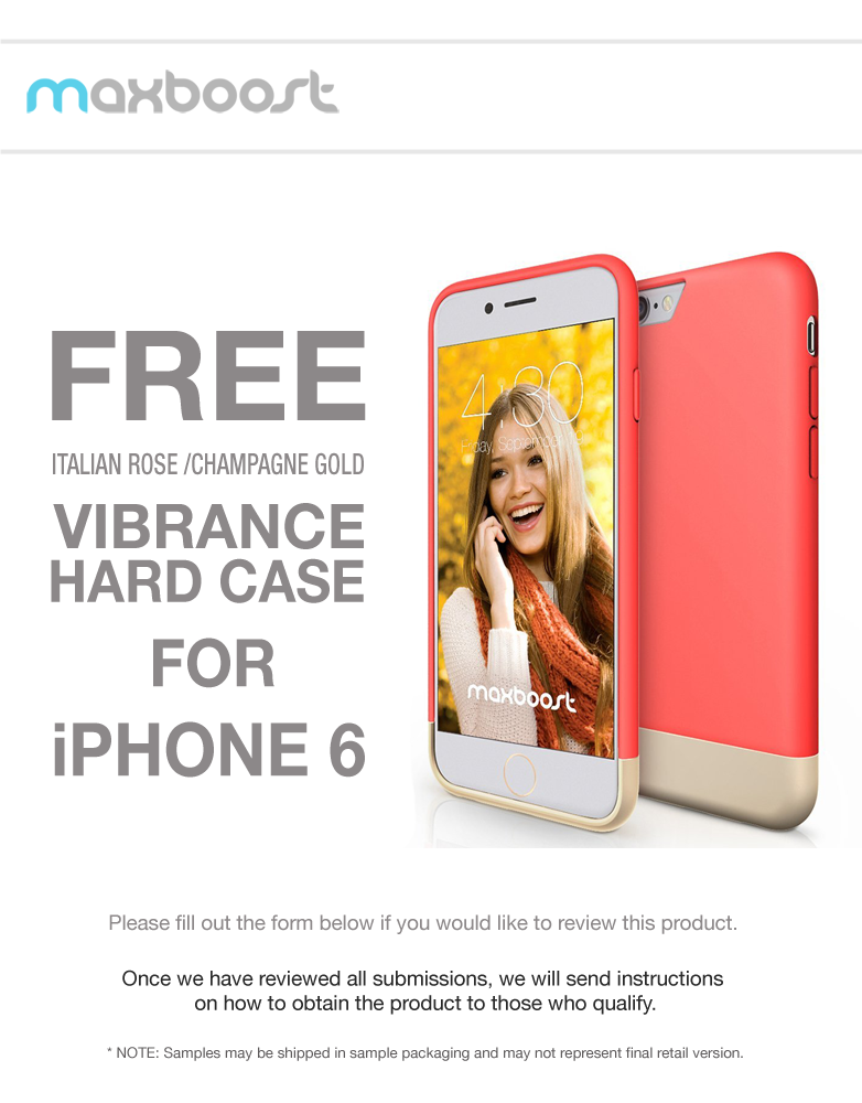 Free Maxboost Vibrance iPhone 6 Case