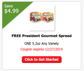 Free President Gourmet Spread at ShopRite