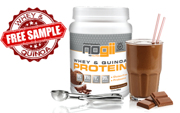 Free Sample of NoGii Whey & Quinoa Protein Powder
