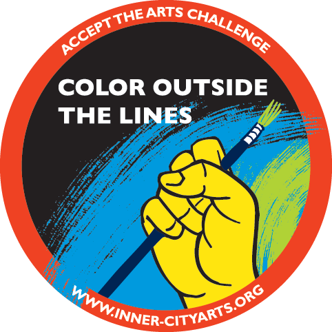Free Color Outside the Lines Sticker