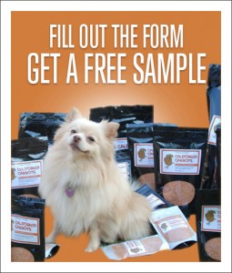 Free Sample of Powder 4 PAWS California Carrots Dog Food Supplement