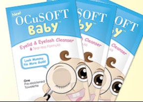 Free OCuSOFT Baby Eyelid & Eyelash Cleanser Sample