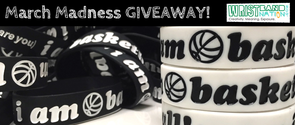 Free I AM BASKETBALL Wristbands