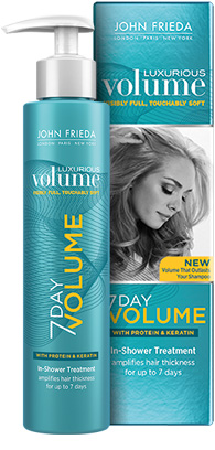 Free John Frieda Luxurious Volume 7 Day Volume Sample