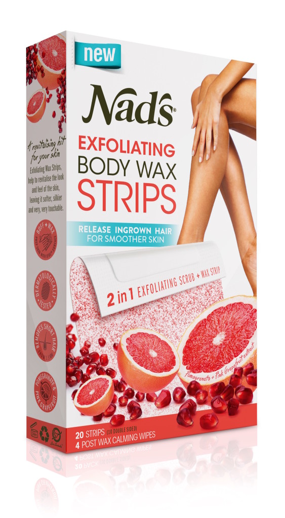 Free Nads Exfoliating Body Wax Strips