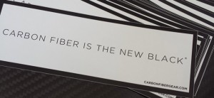 FREE Carbon Fiber is the New Black Sticker