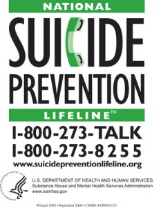 National Suicide Prevention Lifeline Magnet